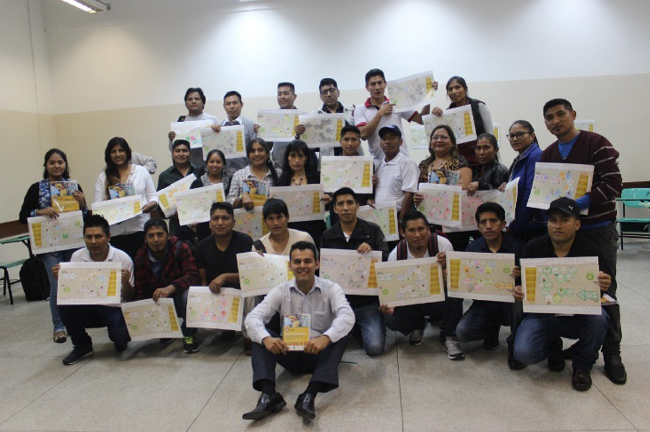 Formatura do curso de empreendedorismo para imigrantes