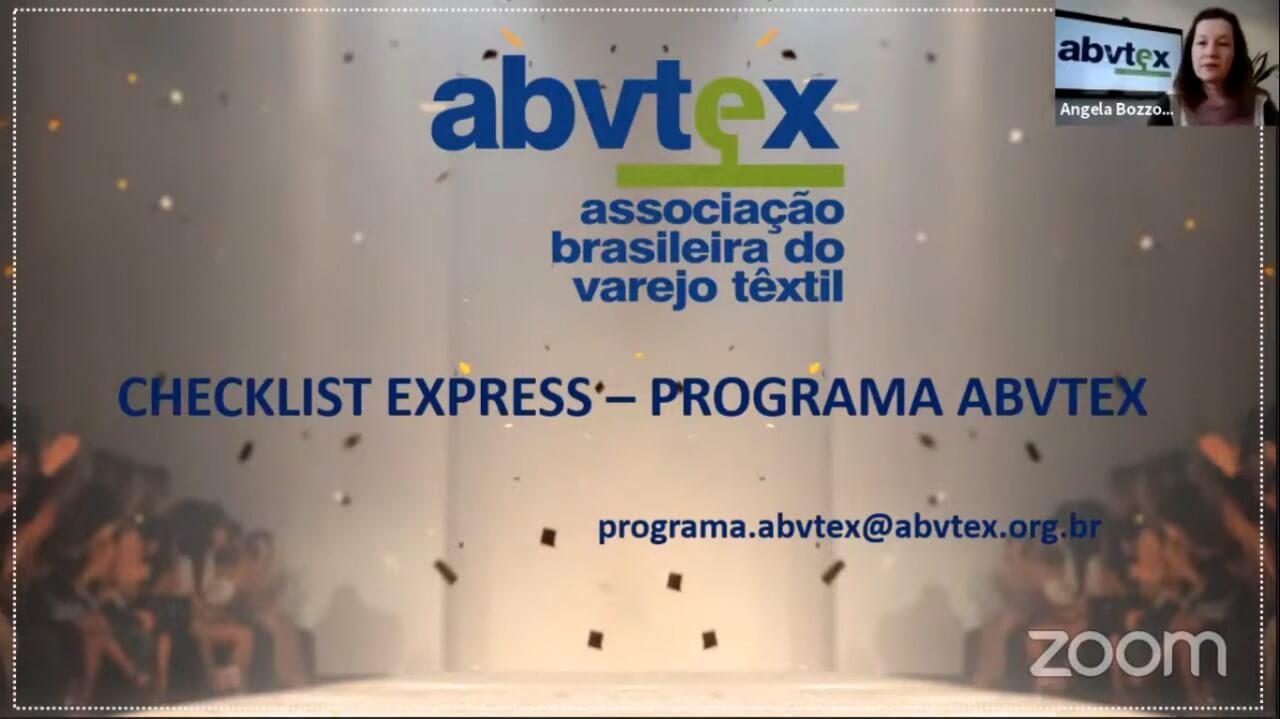 Webinars da ABVTEX sobre o Checklist Express têm adesão da cadeia produtiva