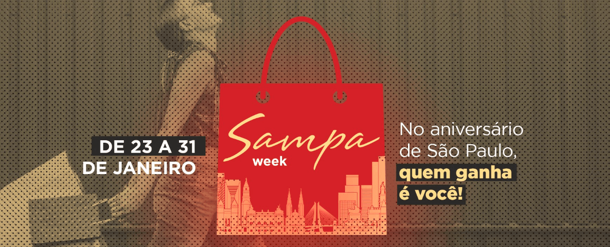 Entidades do varejo lançam a “Sampa Week”