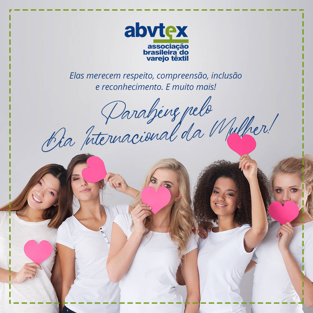 ABVTEX parabeniza todas as mulheres pelo seu dia!