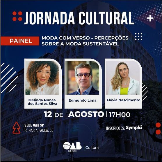 ModaComVerso é tema da Jornada Cultural da OAB SP